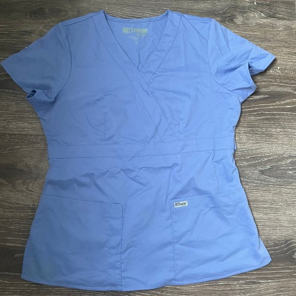 Grey's Anatomy™ Barco Medical Scrub Top | Light Blue | Size M - Picture 2 of 5